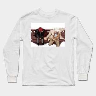 Crowley and Aziraphale Long Sleeve T-Shirt